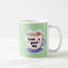 Caneca De Café Mug Café Melhor - Presente Familiar Positivo