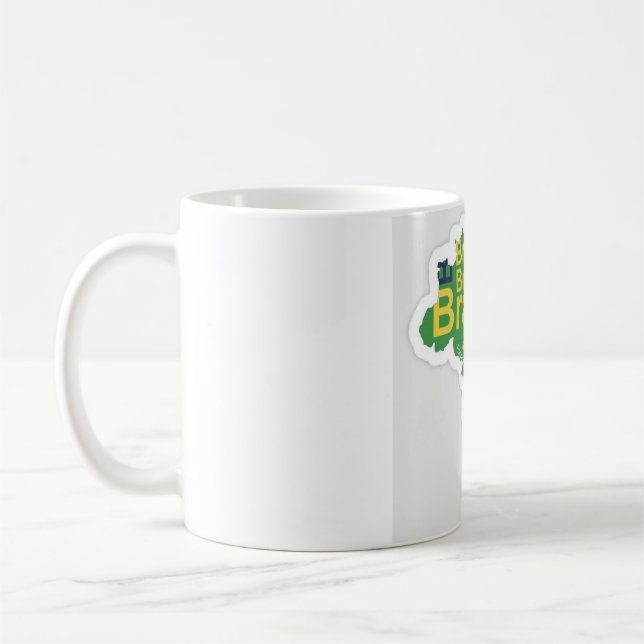 Caneca De Café Mug cafés de barazil new desgin  (Esquerda)