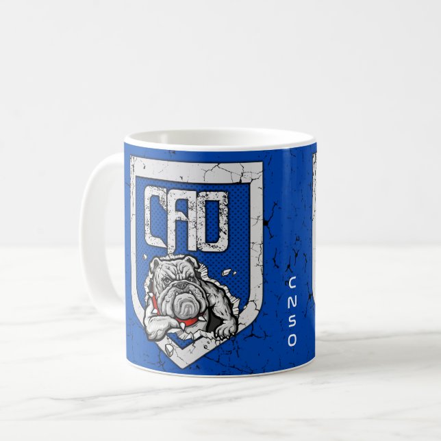 CANECA DE CAFÉ MUG CAO BLEU (Frente Esquerda)