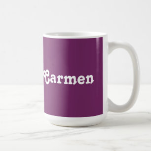 Caneca De Café Mug Carmen
