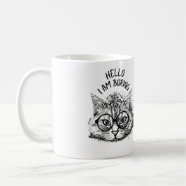 Caneca De Café Mug cat cut