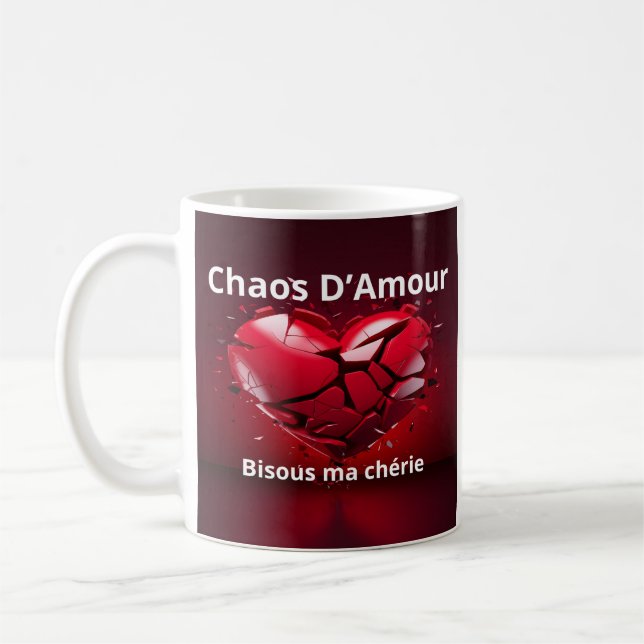 Caneca De Café Mug Chaos D'Amour (Esquerda)