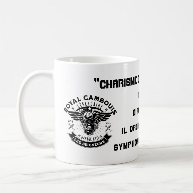 Caneca De Café MUG Charisme de L'Adjudant Royal Cambouis (Esquerda)