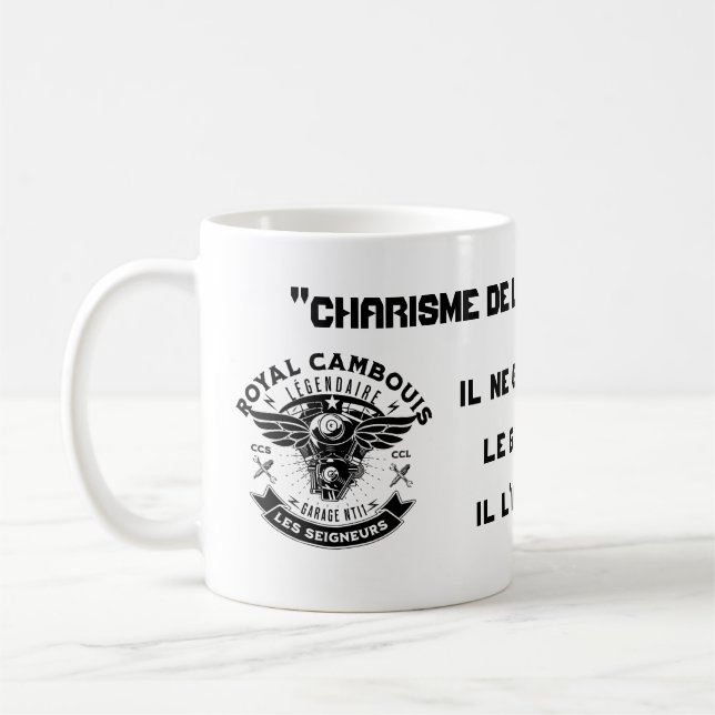 Caneca De Café MUG Charisme du L'Adjudant-Chef Royal Cambouis (Esquerda)