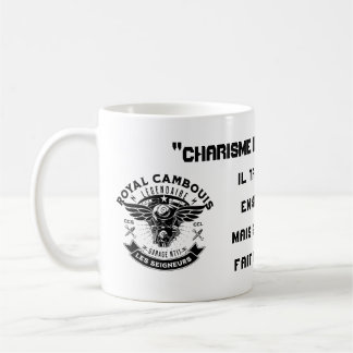 Caneca De Café MUG Charisme du Lieutenant Royal Cambouis