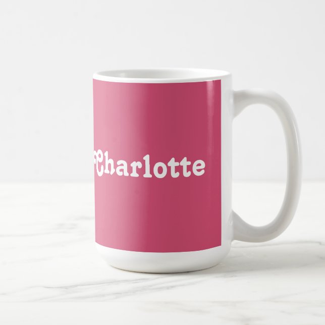 Caneca De Café Mug Charlotte (Direita)