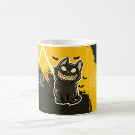 Caneca De Café Mug Chat noir Purr Ride