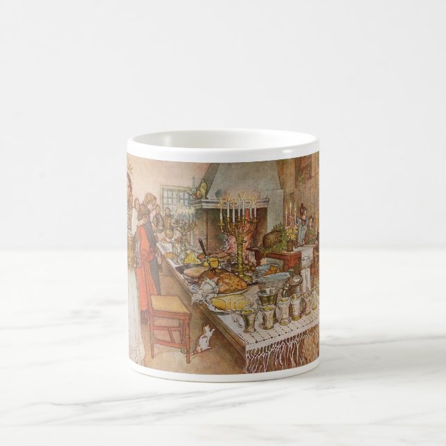 Caneca De Café Mug Christmas Eve Carl Larsson 1904 (Centro)