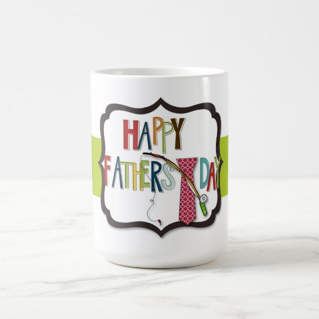 Caneca De Café Mug/Citação "Dia de os pais Feliz" (Centro)