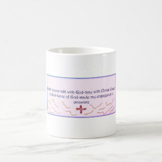 Caneca De Café Mug citou o tempo de Deus"