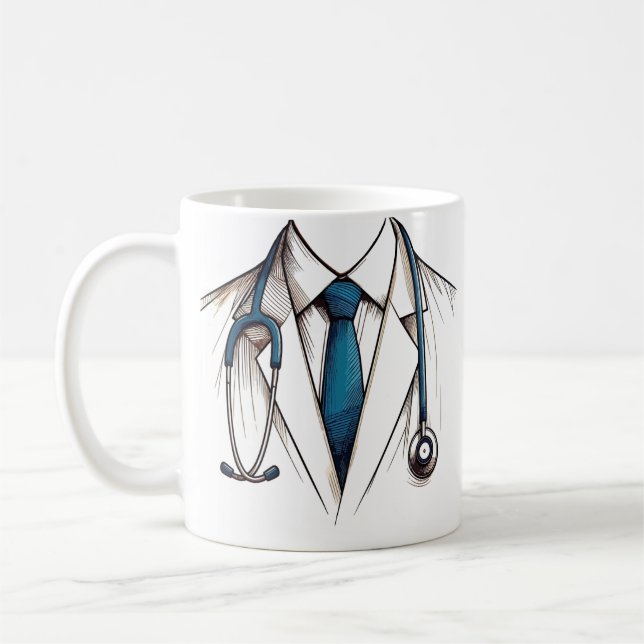Caneca De Café Mug - Classic Doctor's Touch (Esquerda)