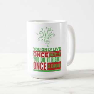 Caneca De Café Mug Clássico ao Vivo