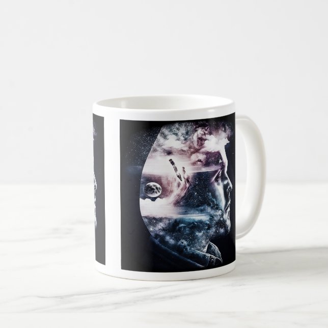 Caneca De Café Mug Clássico de Exposição Dupla, 11 oz (Frente Esquerda)