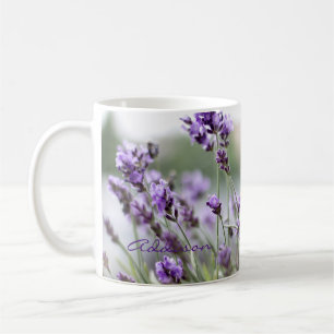Caneca De Café Mug Clássico Personalizado Com Lavanda