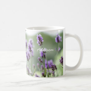 Caneca De Café Mug Clássico Personalizado Com Lavanda