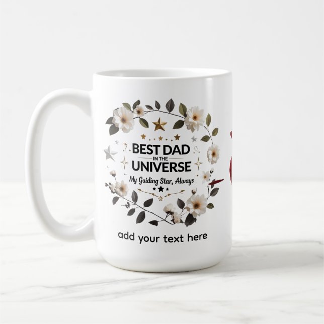 Caneca De Café Mug Clássico Personalizado De 15 Oz (Esquerda)