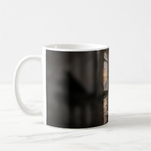 Caneca De Café Mug Clássico Piano Sala de Baile Reflexiva ao Aman