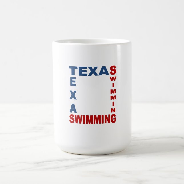 Caneca De Café Mug classique blanc TEXAS PISCINE (Centro)