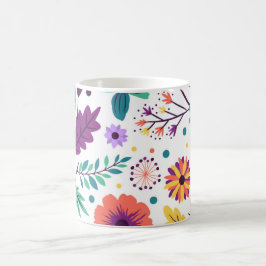Caneca De Café Mug classique composition florale
