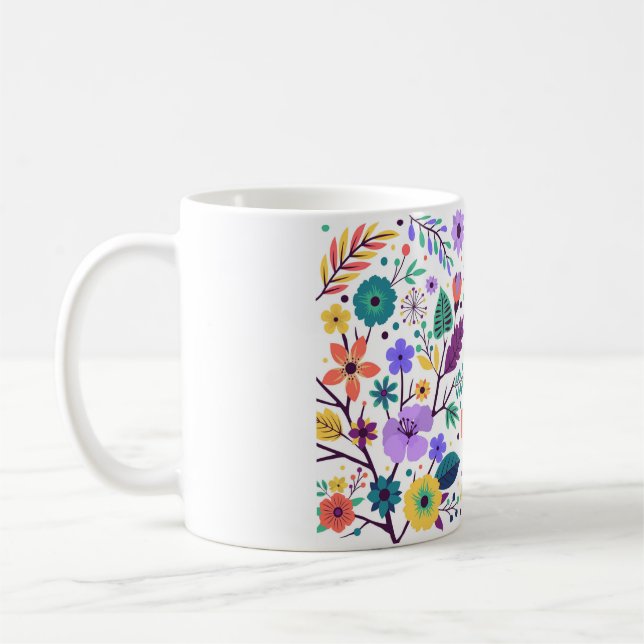 Caneca De Café Mug classique floralis  (Esquerda)