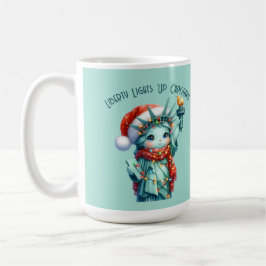 Caneca De Café Mug classque Liberty Lights Up Christmas! 🎄