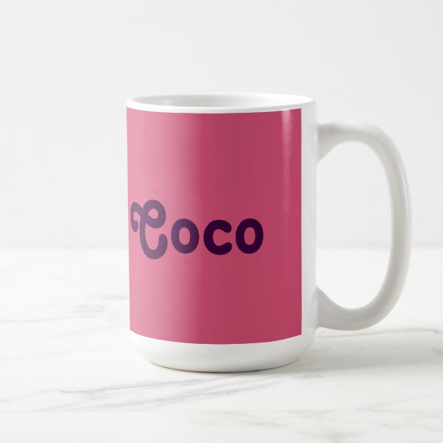 Caneca De Café Mug Coco (Direita)