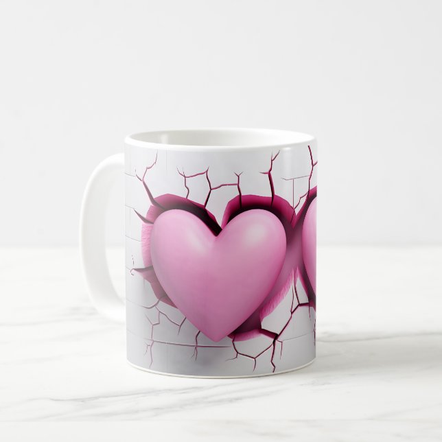 Caneca De Café Mug Coeur Série 1-17 (Frente Esquerda)