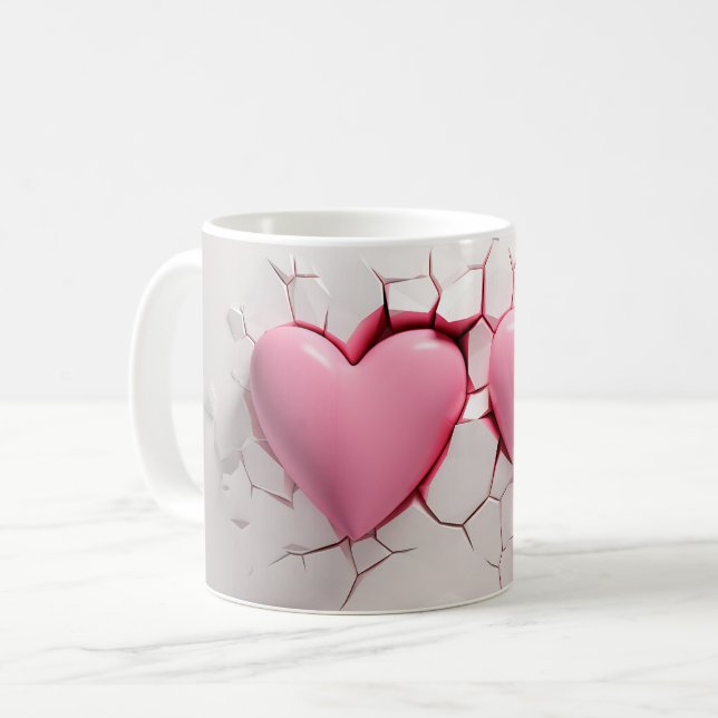 Caneca De Café Mug Coeur Série 1-22 (Frente Esquerda)