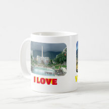 Mug Coffee mug Eu amo Venezuela, personalizável