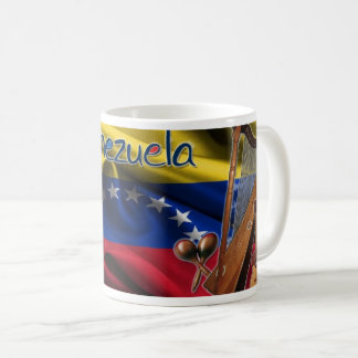 Caneca De Café Mug Coffee mug Eu amo Venezuela, personalizável