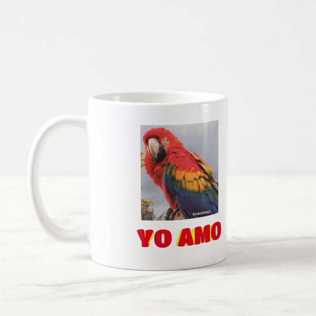 Caneca De Café Mug Coffee mug Eu amo Venezuela, personalizável (Esquerda)