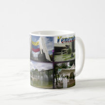 Mug Coffee mug Eu amo Venezuela, personalizável