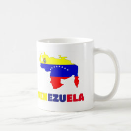 Caneca De Café Mug Coffee mug Eu amo Venezuela, personalizável
