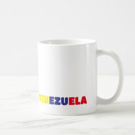 Caneca De Café Mug Coffee mug Eu amo Venezuela, personalizável