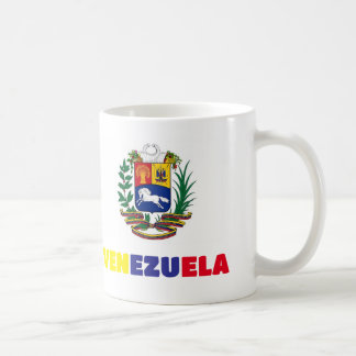 Caneca De Café Mug Coffee mug Eu amo Venezuela, personalizável