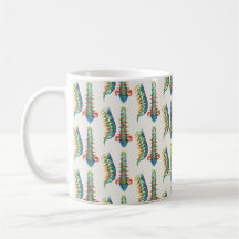 Mug Columna Vertebral Acuarelas (Mosaico)