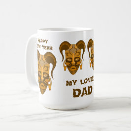 CANECA DE CAFÉ MUG COM ARTE DE MÁSCARA ADICIONAL