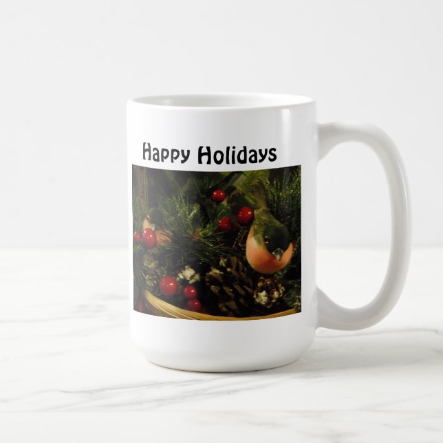 Caneca De Café Mug Com Aves (Direita)