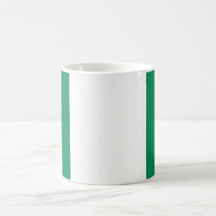 Caneca De Café Mug com bandeira da Nigéria