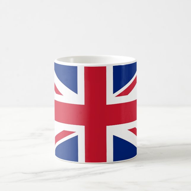 Caneca De Café Mug com bandeira do Reino Unido (Centro)