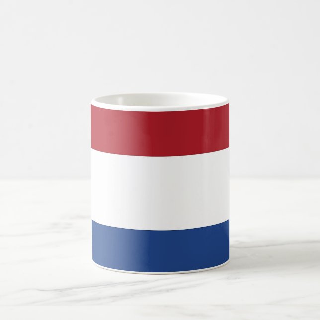 Caneca De Café Mug com bandeira dos Países Baixos (Centro)