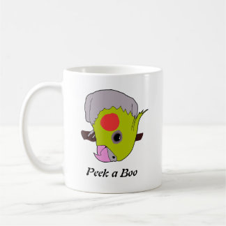 Caneca De Café Mug com coquetel dizendo Peek - um Boo