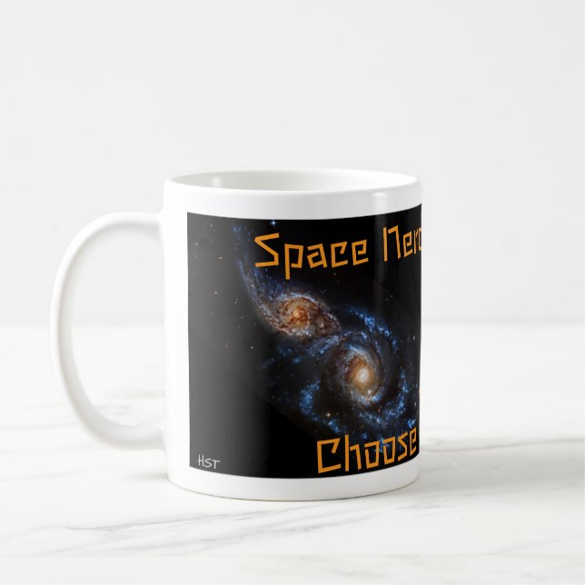 Caneca De Café Mug com cores "gang" HST e JWST (Esquerda)