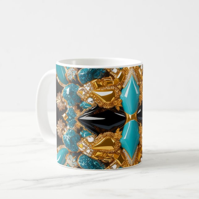 Caneca De Café Mug com Design das Bahamas (Frente Esquerda)