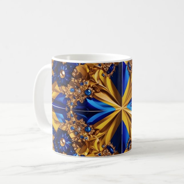 Caneca De Café Mug com Design de Suecia (Frente Esquerda)