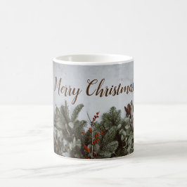 Caneca De Café Mug com Feliz Natal e Mistura.