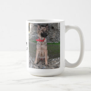 Caneca De Café Mug com German shepherd