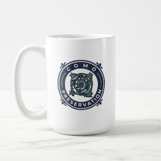 Caneca De Café Mug com logotipo circular