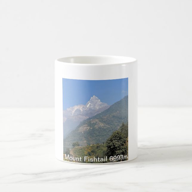 Caneca De Café Mug com o Monte Fishtail (Centro)