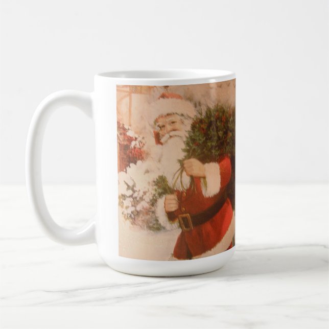 Caneca De Café Mug com Papais noeis (Esquerda)
